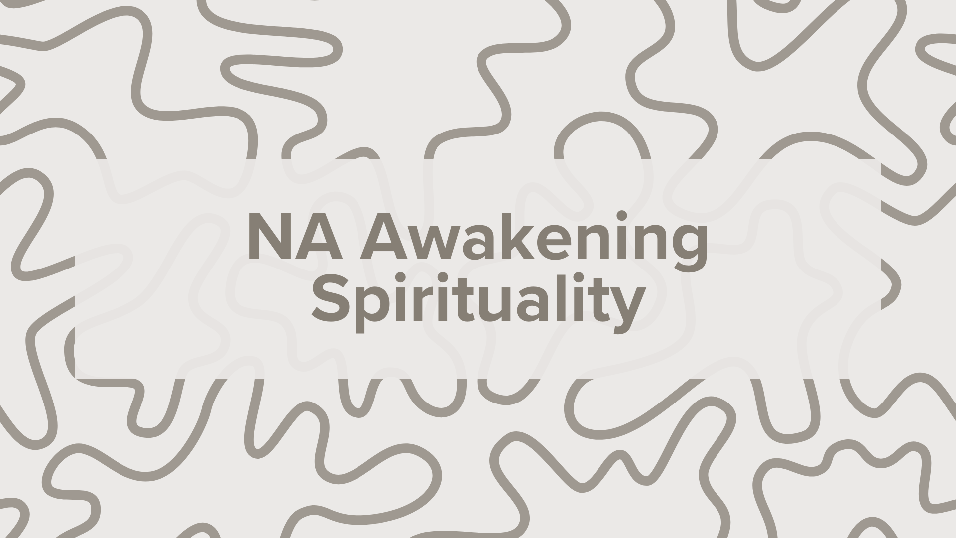Narcotics Anonymous Awakening Spirituality (Women)