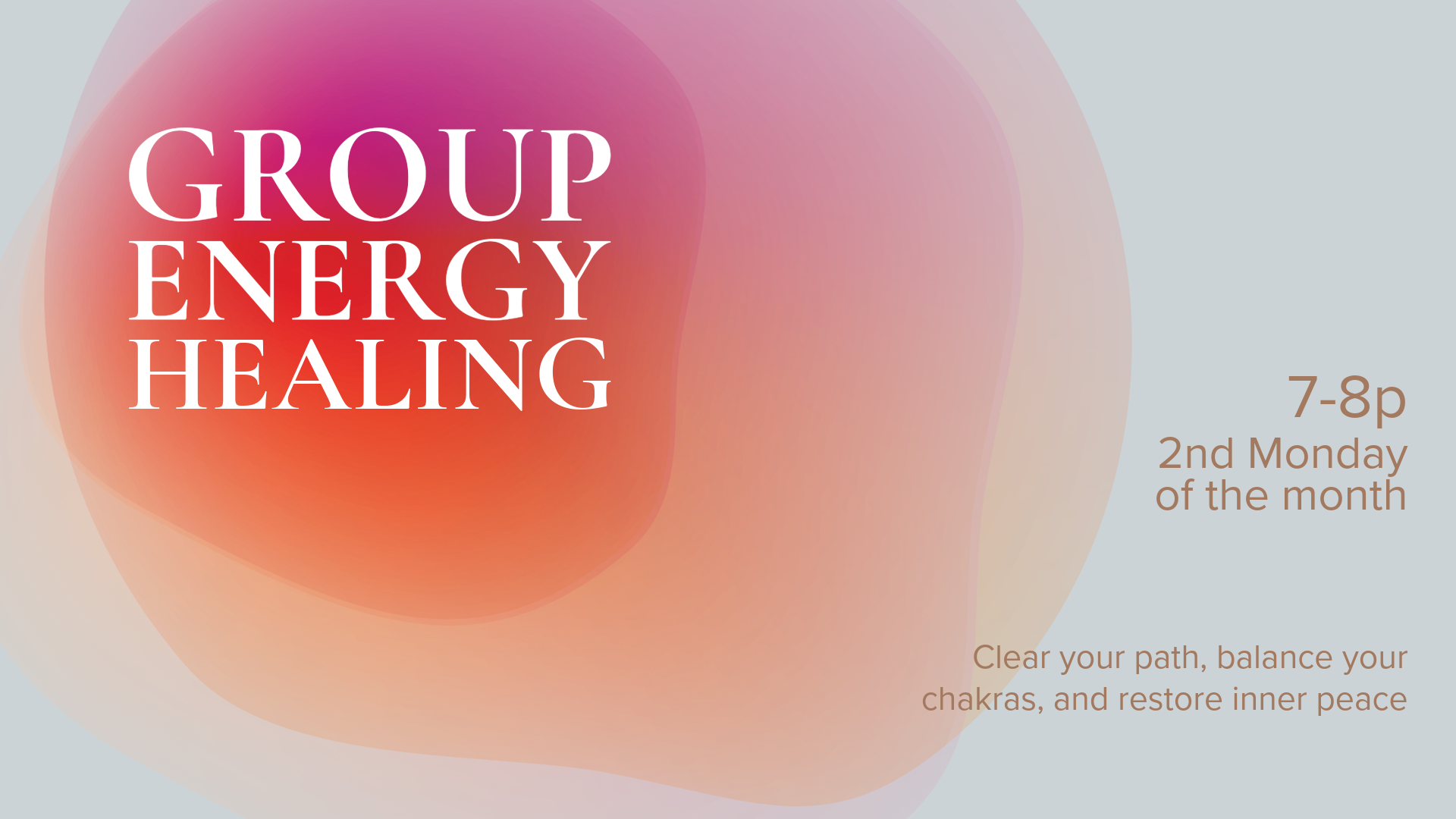 Group Energy Healing