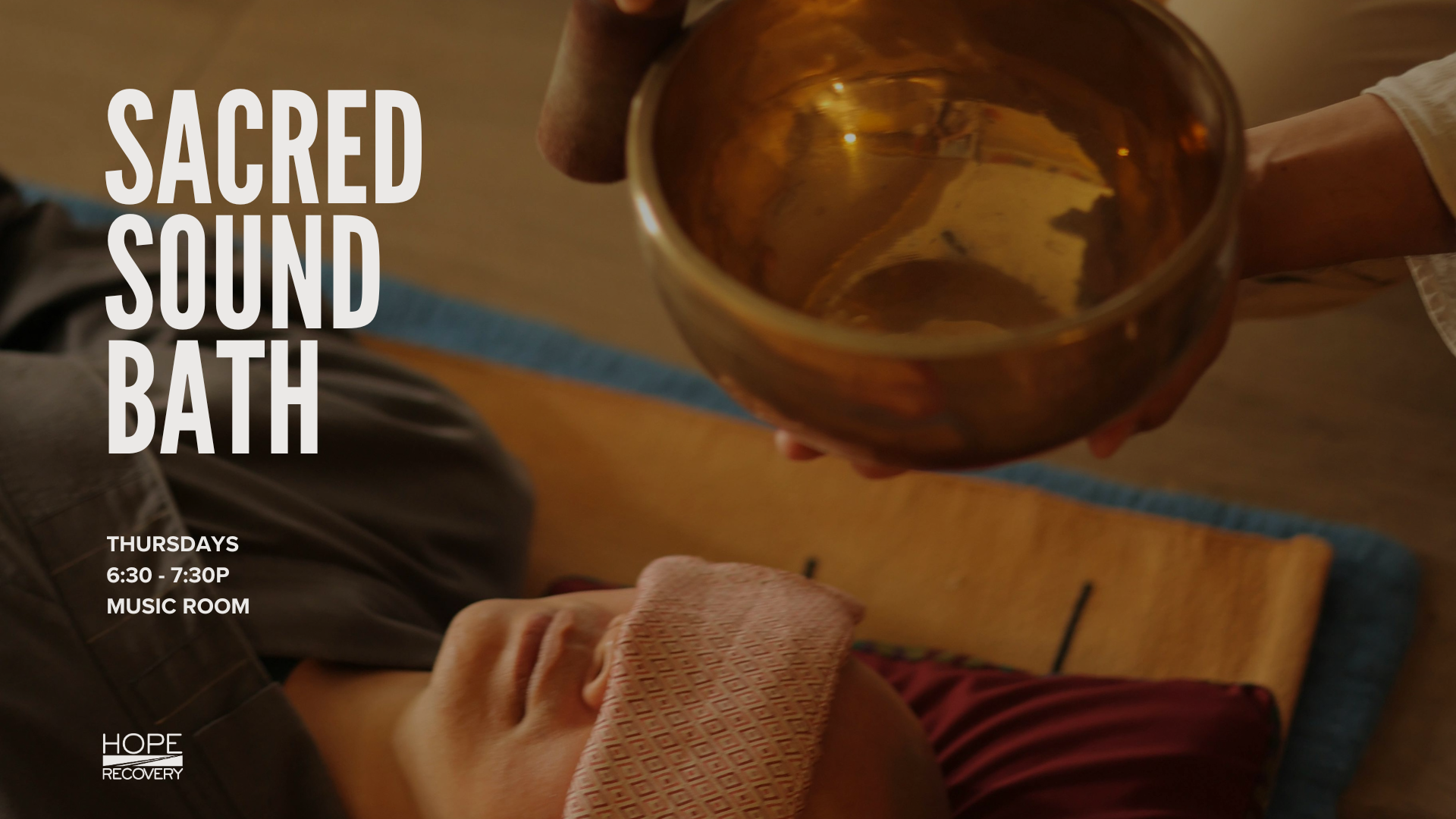 Sacred Sound Bath with Sarah